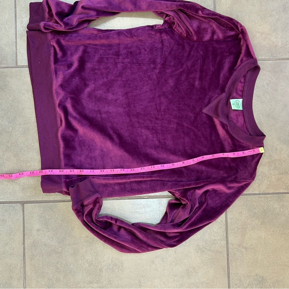 Honeydew‎ Intimates Deep Purple Velvet 2 Piece Relaxed Fit Set Sz S - Picture 11 of 14